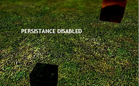 Enable safety zone persistence