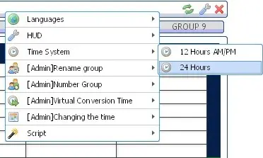 change the time format 24h by 12AM/PM of Job Agenda Editor