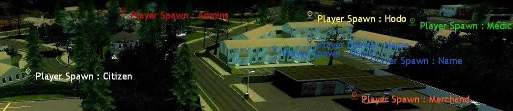 Admin Eyes Player Spawn Point