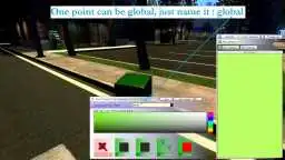 Give a name on each point, use global to tranform it to a global spawn