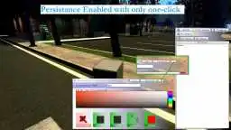 Enable Disable the persistence with a simple clic, you can use also the commands