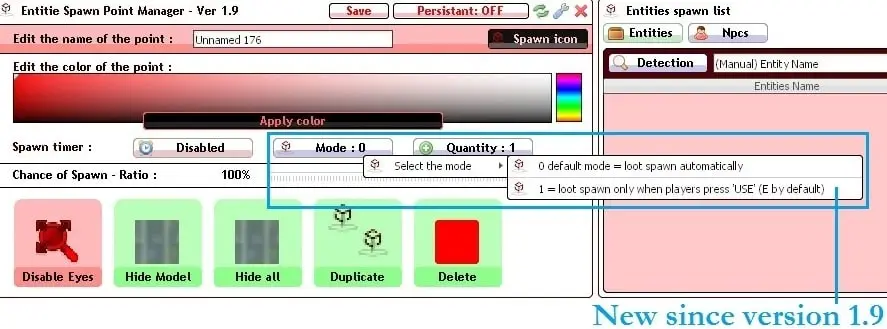 Mods Loot Spawn Point