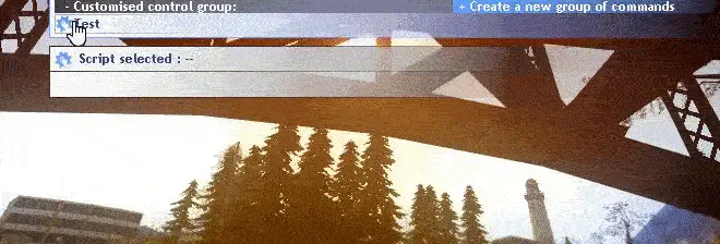 assign command button