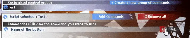 remove button category