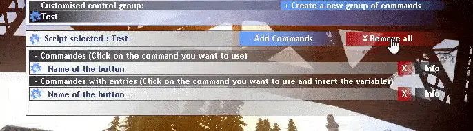 delete a category in Command Center