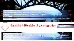 You can disable the categories without remove them
