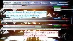 Easy method to add button finish to search the commands