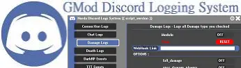 Gmod Discord Logging System