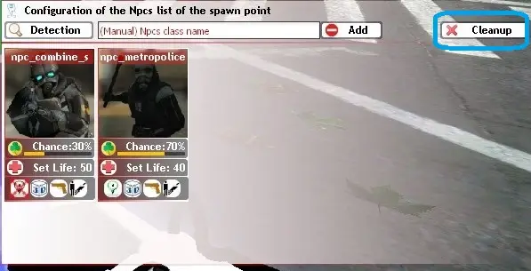 Cleanup NPCs Spawn Point