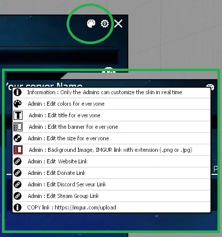 Button to editor Scoreboard