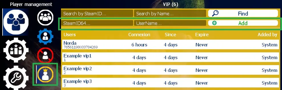 How to manually give VIP rank to donor members in Gmod?