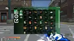 Spawn Menu for Food with the Values