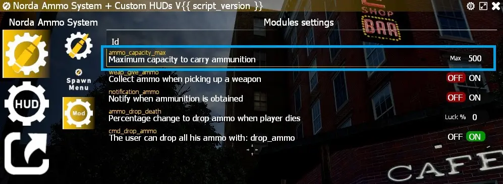 All Modules Ammo HUD