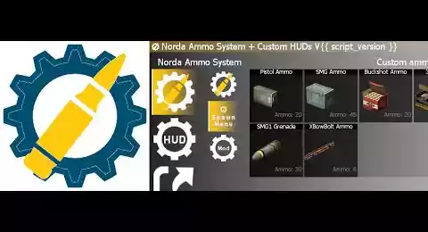 Demonstration Youtube video of Gmod Ammo System + HUDs