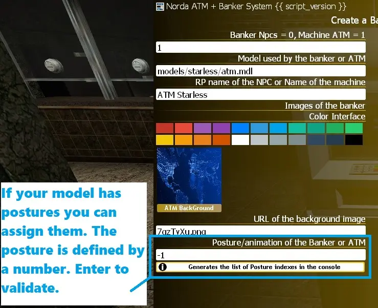 Custom postur of npcs