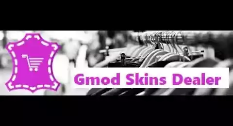Demonstration Youtube video of Gmod Skins Dealer Manager