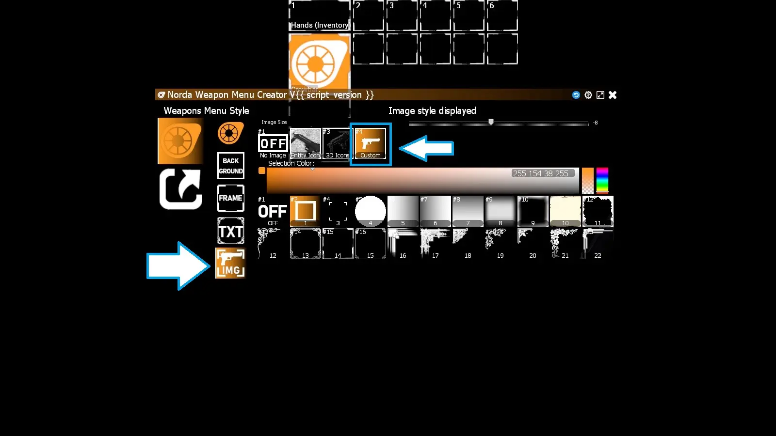 How to customize the Gmod weapon icons