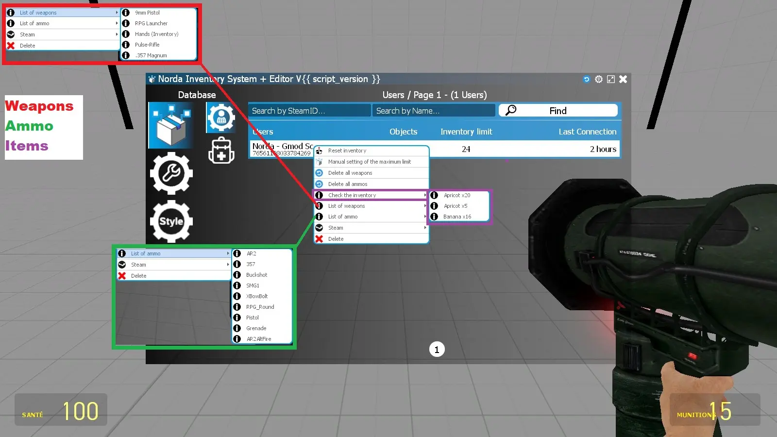 Users Inventory Database Manager