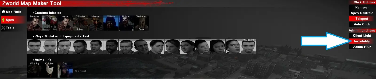 Admin Invisibility tool