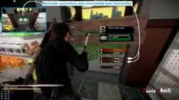 Barricade yourself to slow down the progression of the zombies, protect yourself while you sleep