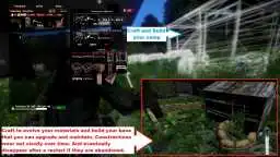 Craft and build your camp