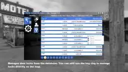 Admin Panel to manage the doors from the database