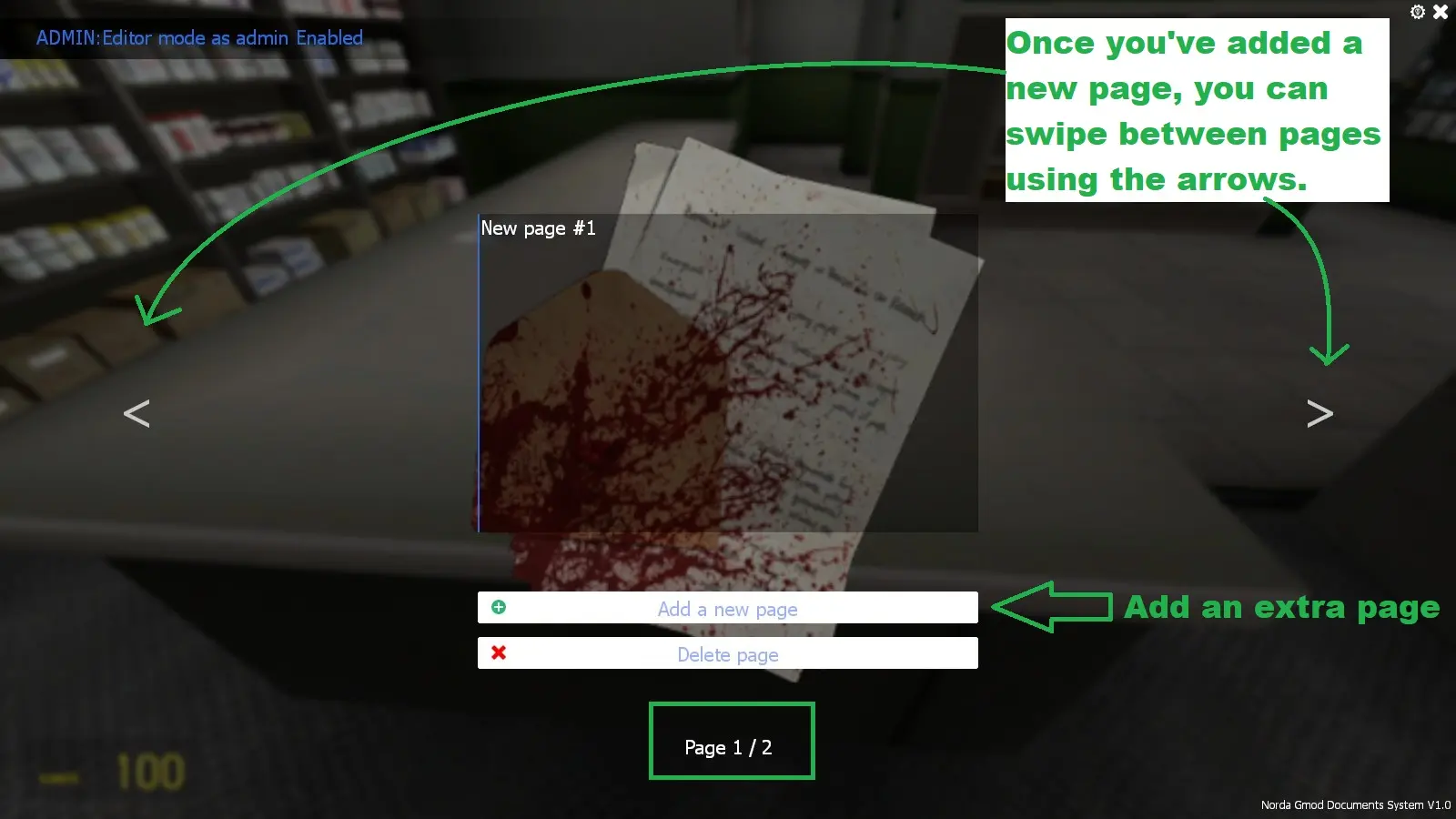 Document reading demo