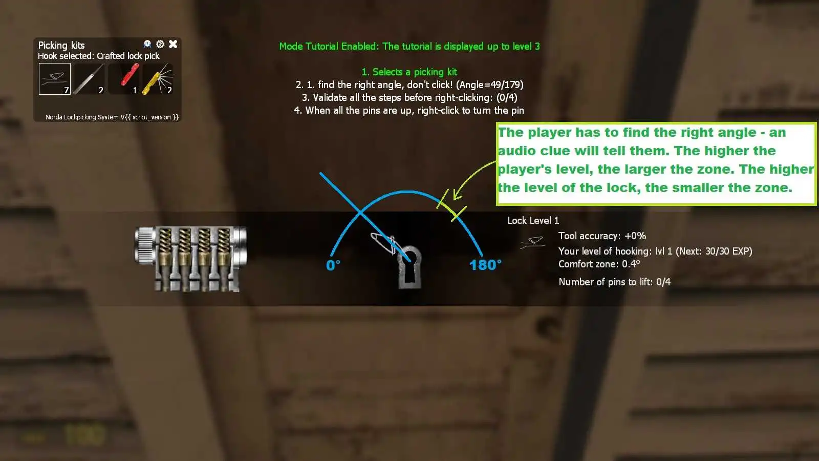 Demo de crochetage sur Gmod