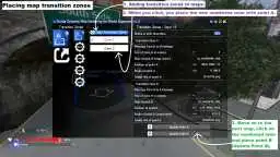 Menu to Set transition point