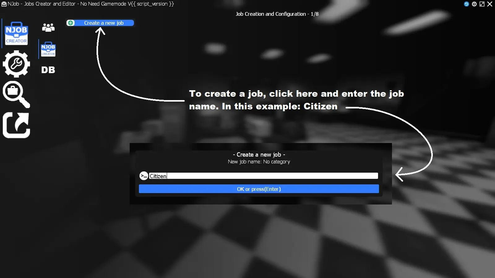 Creer un nouveau job avec NJob alternative au DarkRP - Gmod