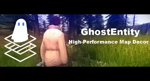 Demonstration Youtube video of GhostEntity: High-Performance Map Decor