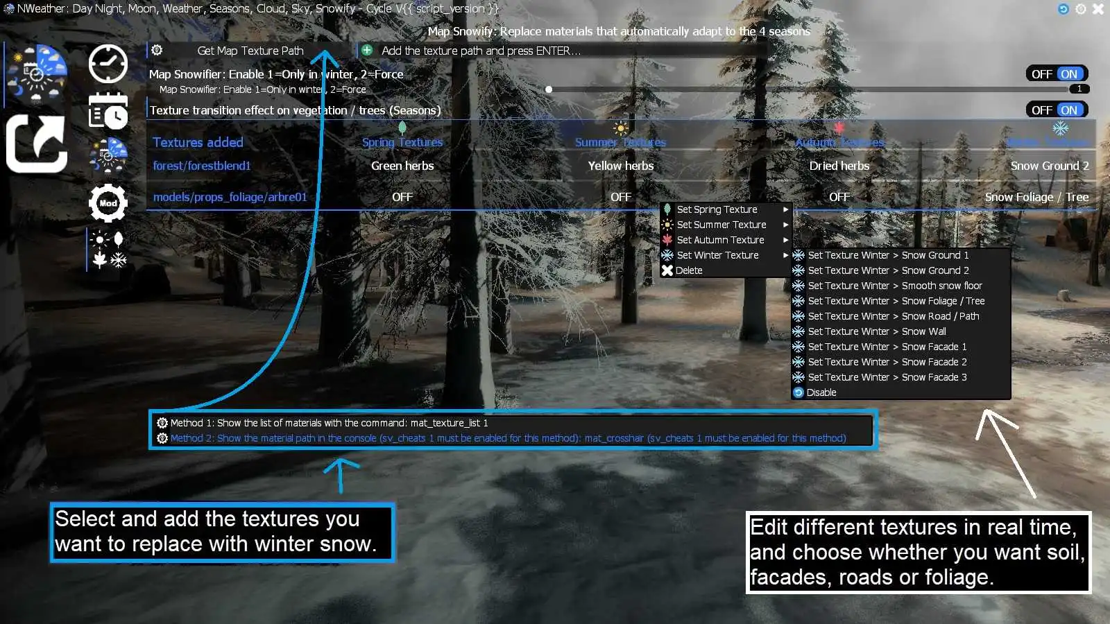 NWeather Gmod Snow map