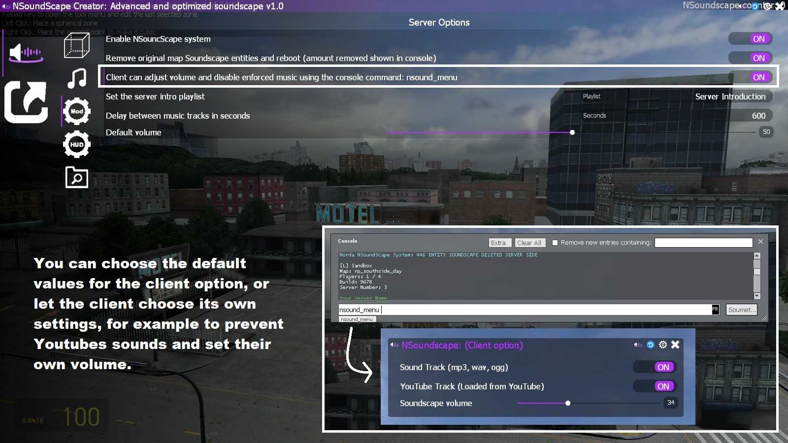 Server map optimizer - Gmod NSoundscape