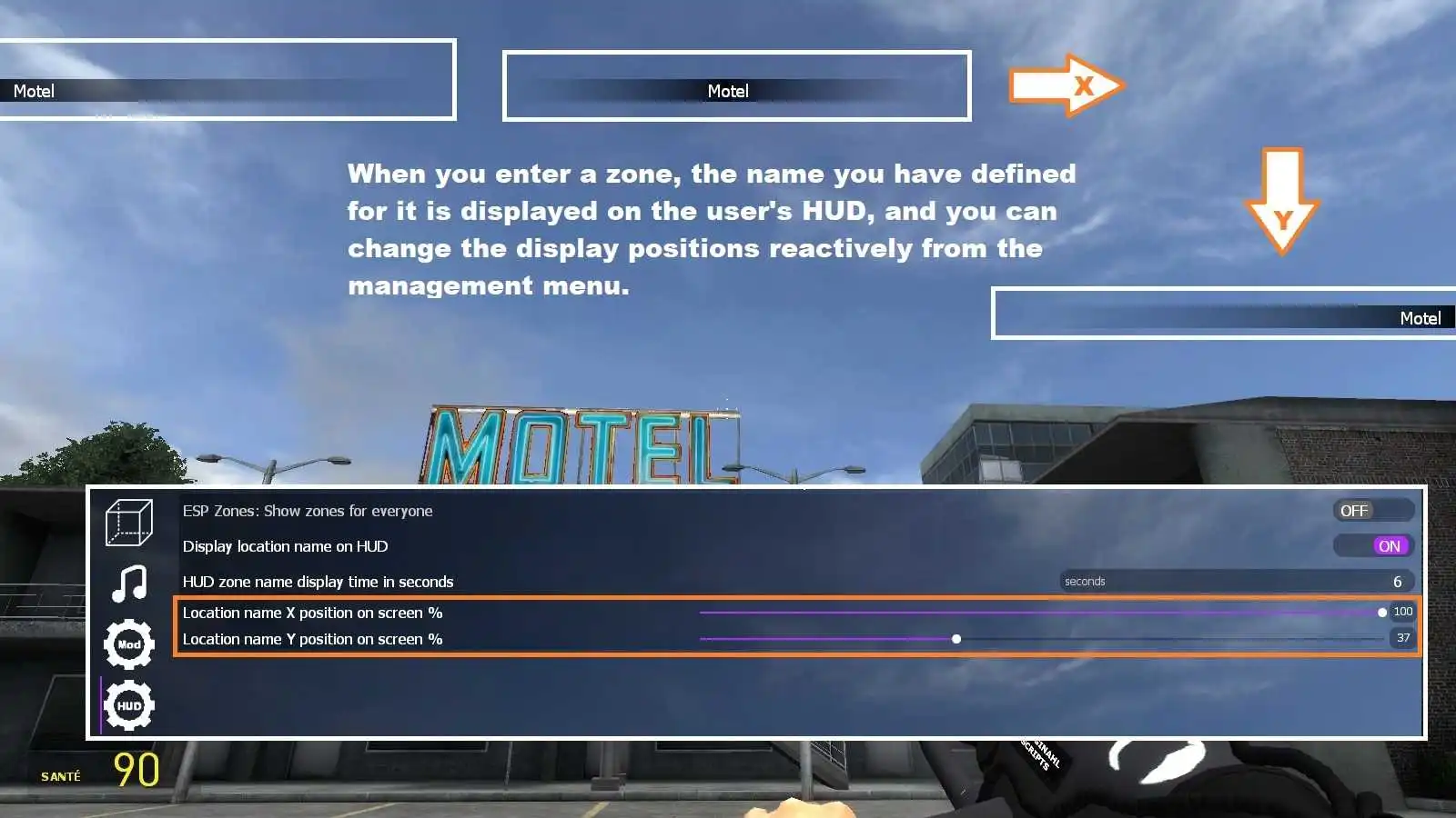 Server HUD setting - Gmod NSoundscape
