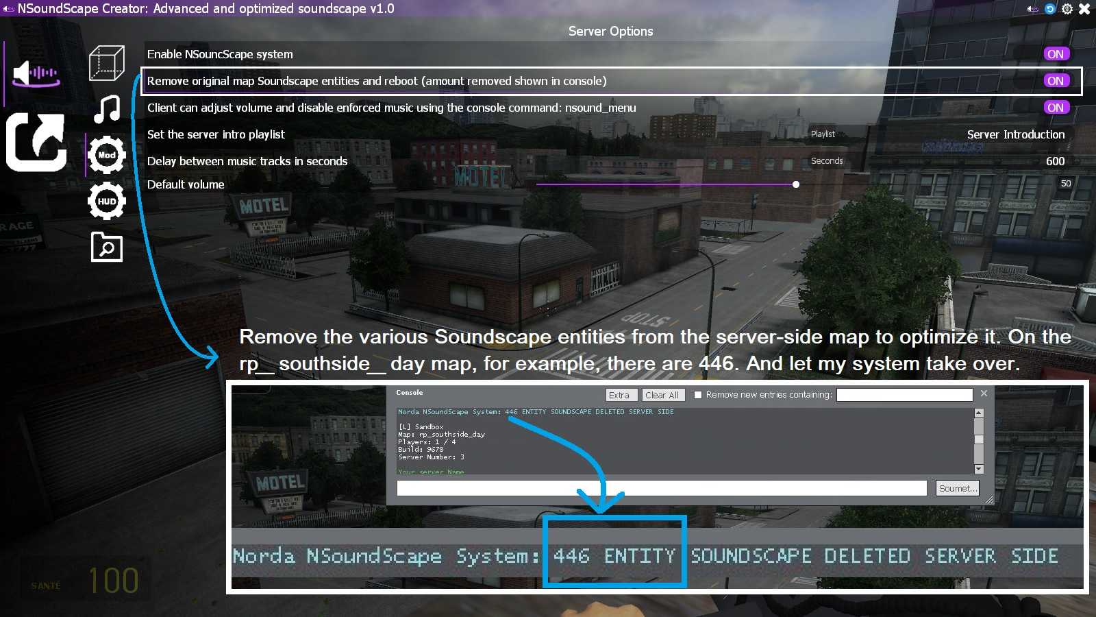 Server map optimizer - Gmod NSoundscape
