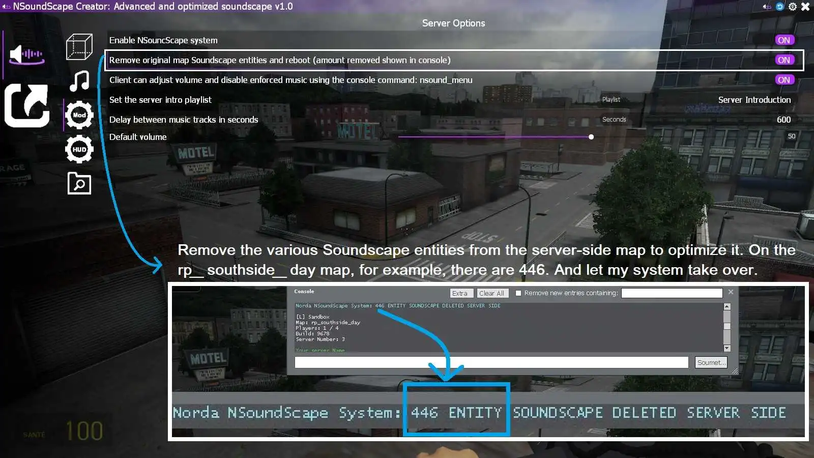 Server map optimizer - Gmod NSoundscape